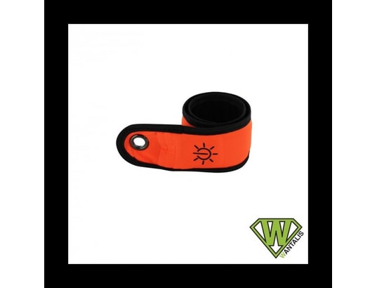 WANTALIS - Bracelet Reflechissant Illumin8 Orange