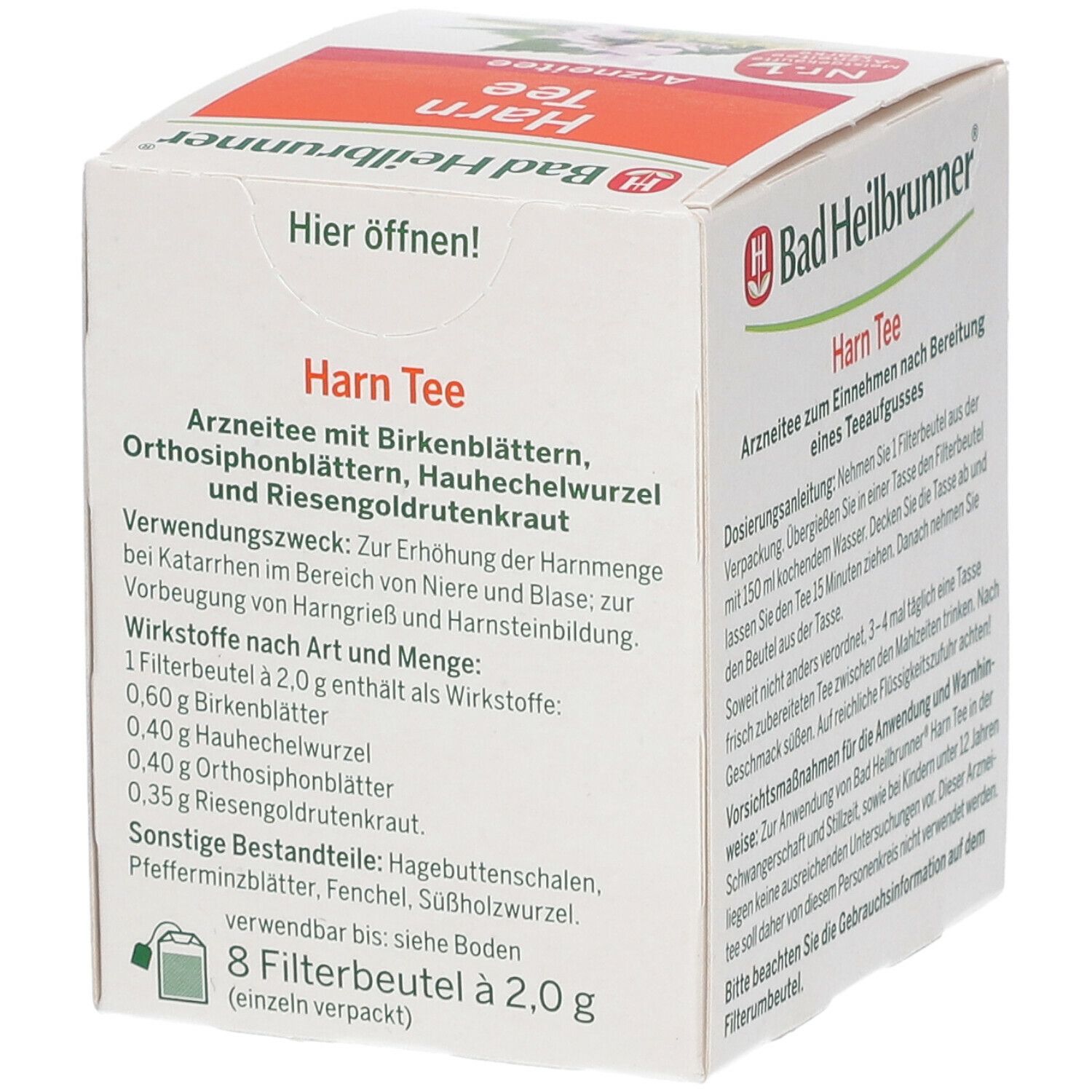 Bad Heilbrunner® Harn Tee