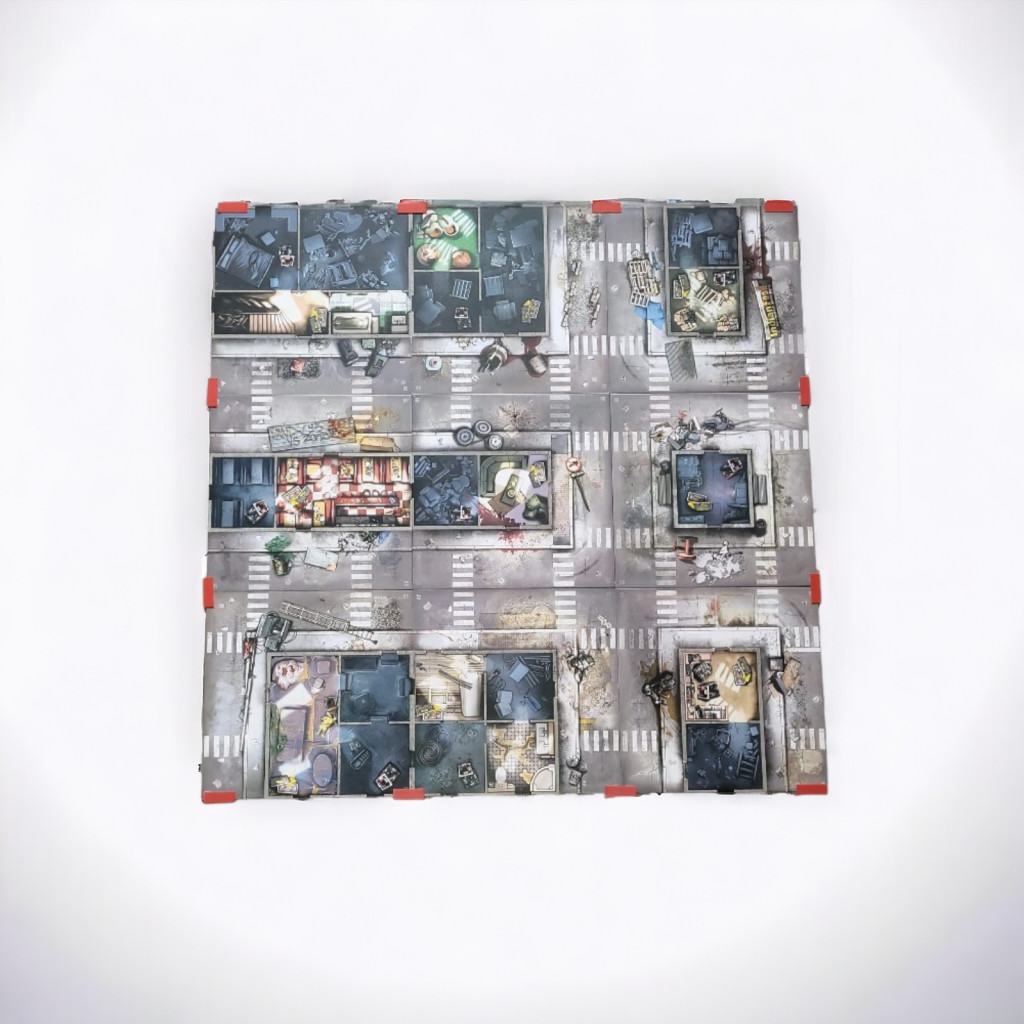 12 Clips connecteurs rouge pour Zombicide (toute version)