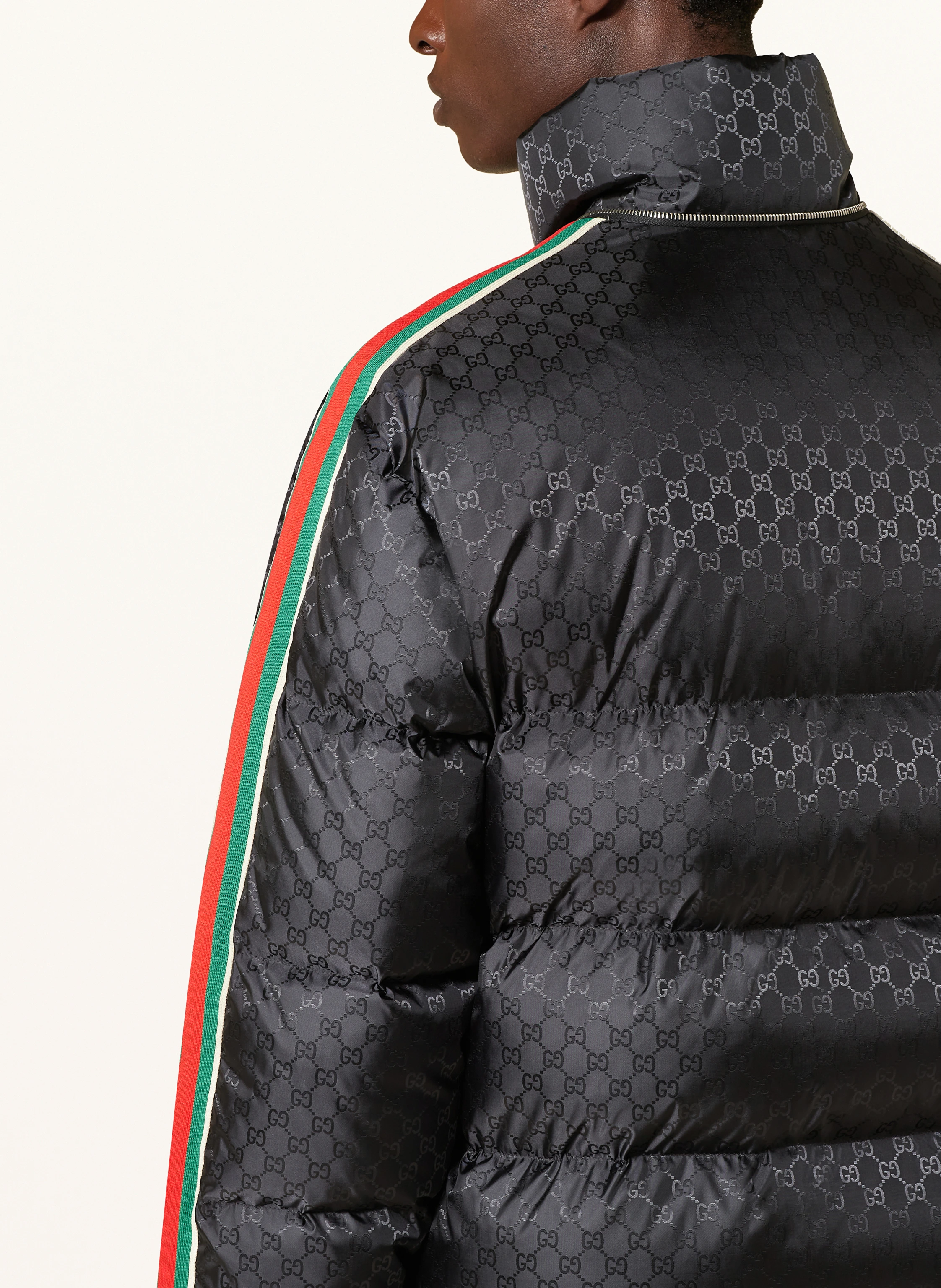 GUCCI Daunenjacke mit Galonstreifen