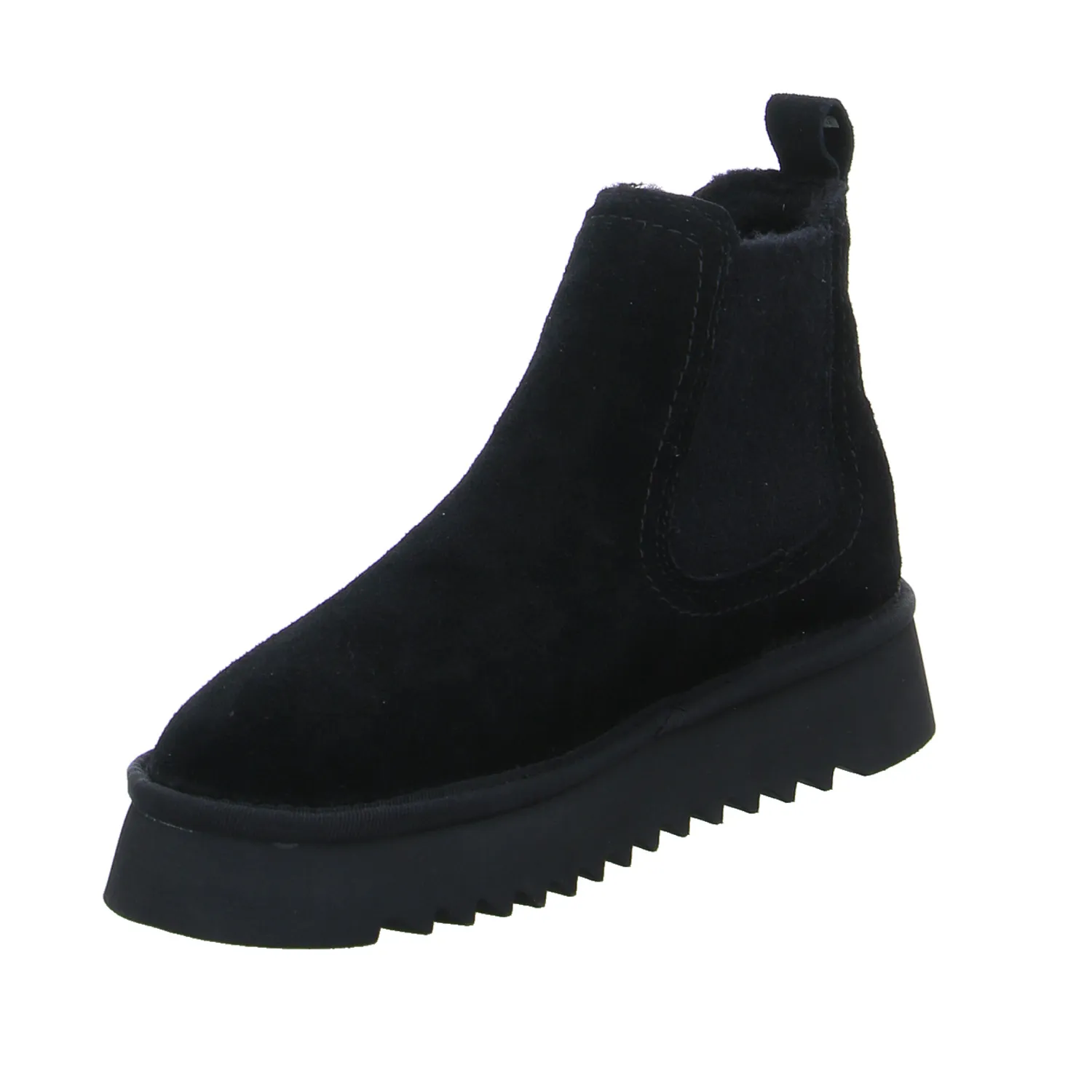 TAMARIS Boot Schwarz Leder