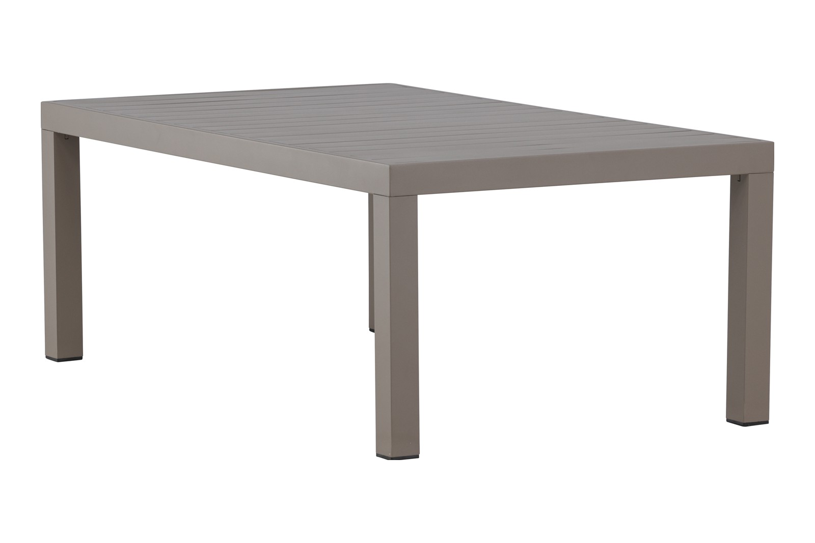Copacabana sofabord Utebord med brunlakkert ramme med brun bordplate