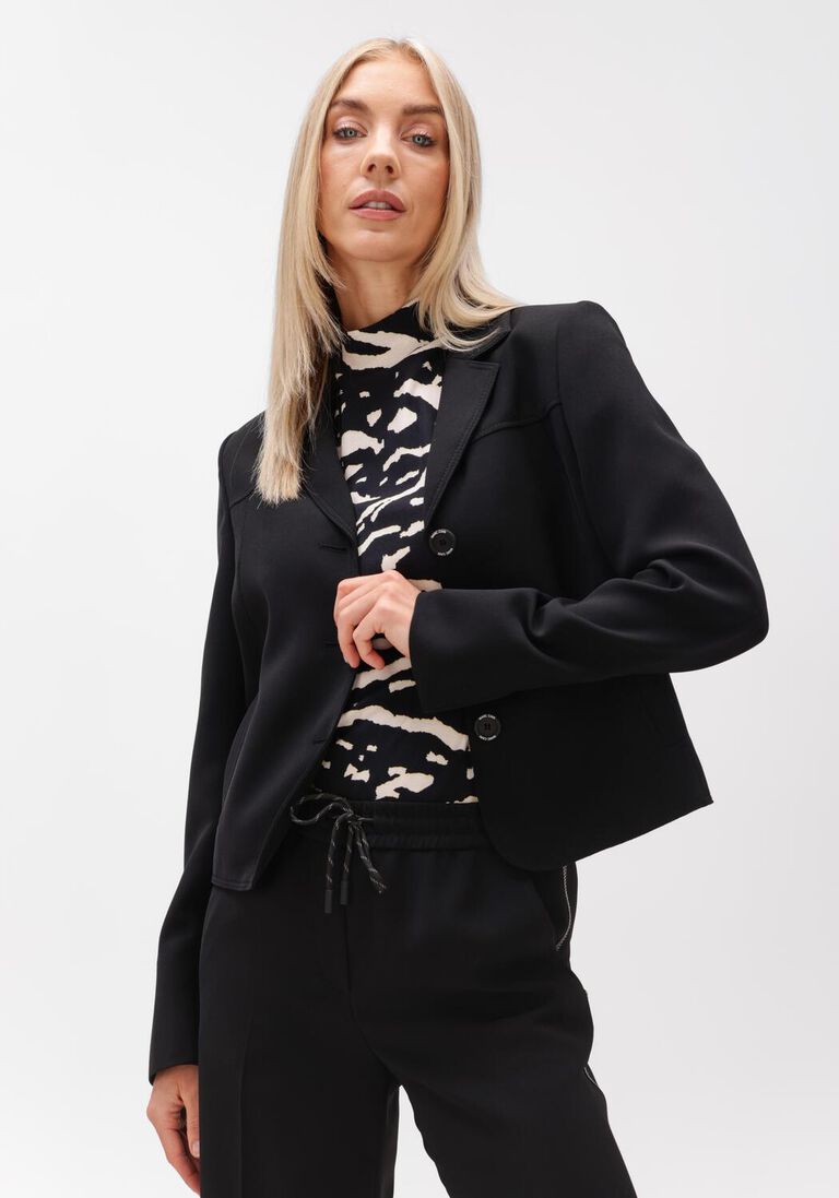 zwarte marc cain sports blazer as 34.12 w05