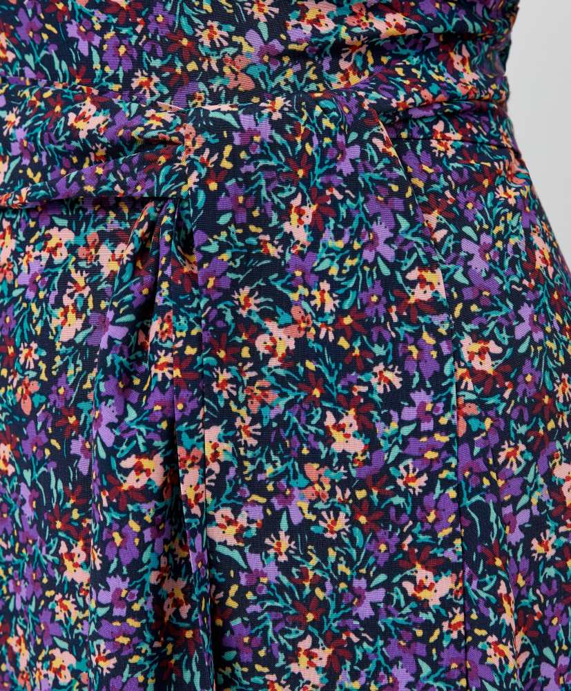 vestido longo floral