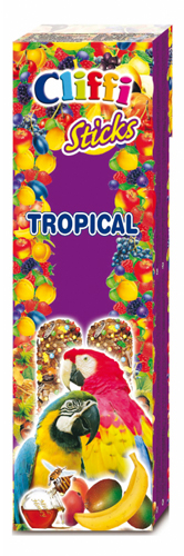CLIFFI PARROT BARS (TROPICAL 2 UNIDADES (150 GR))