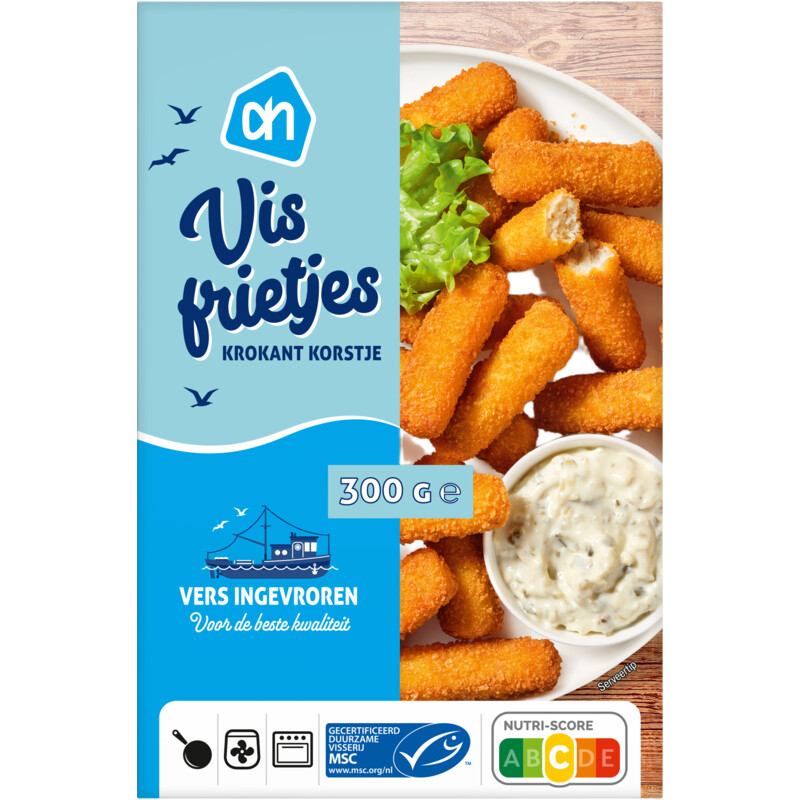 AH Visfrietjes krokant korstje