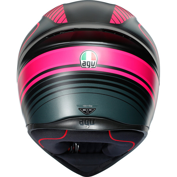 AGV - Casque K1 Warmup Noir / Rose