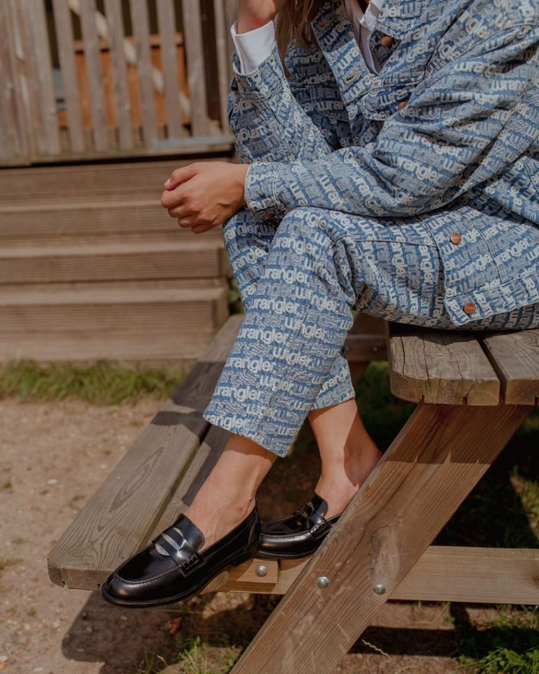 Di Lauro 4102 Zwart Damesloafers