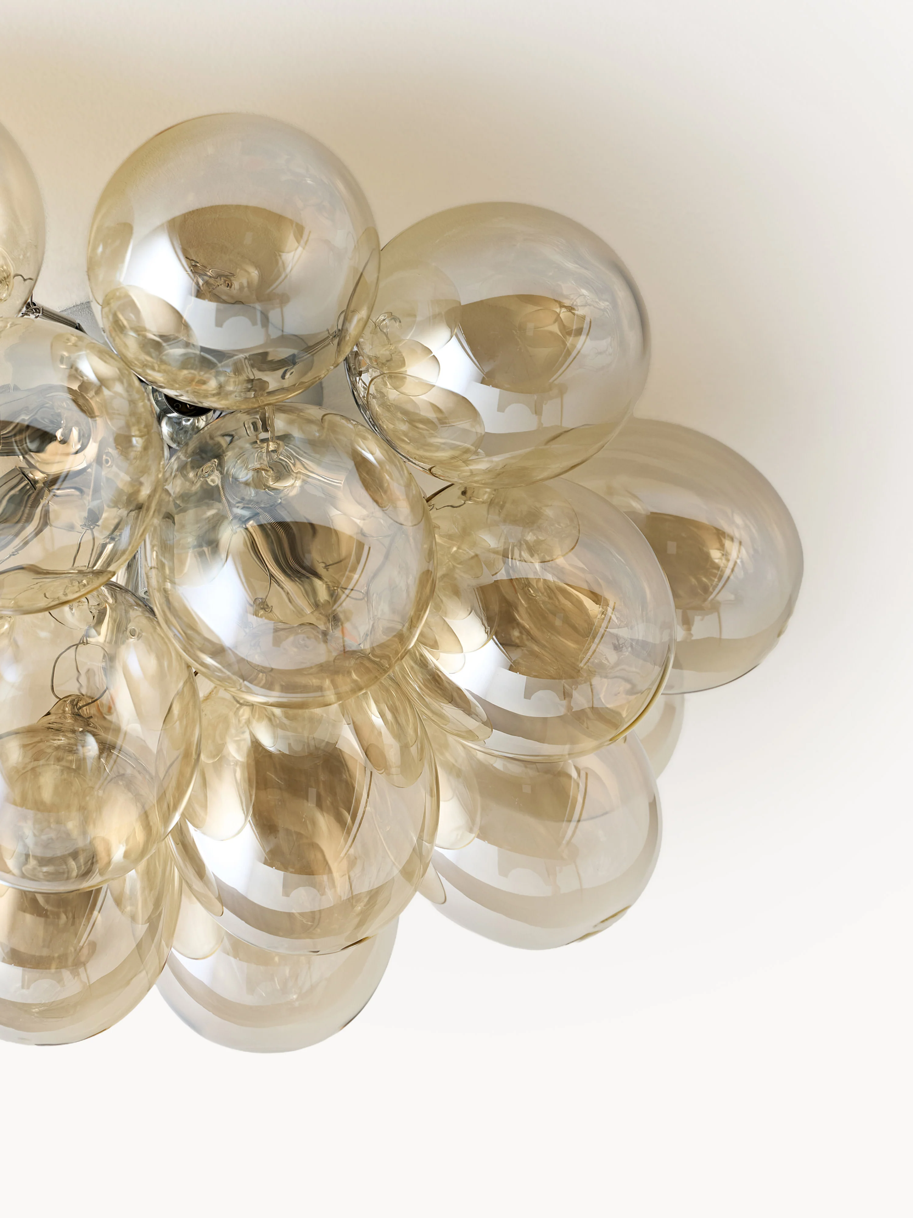 Mondgeblazen LED plafondlamp Gross