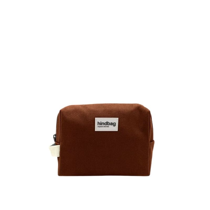 Trousse de toilette Léon 22 cm Chocolat
