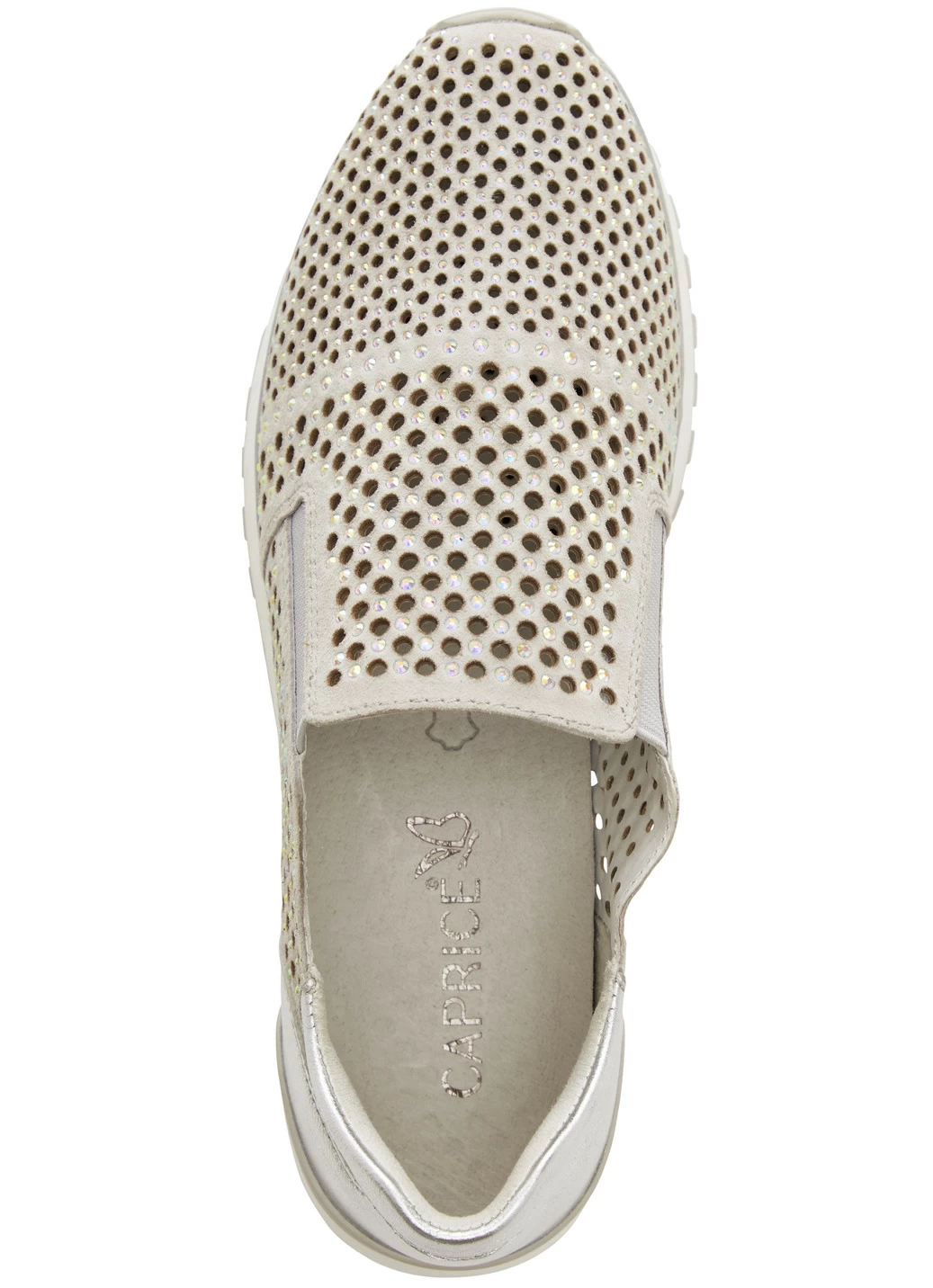 Caprice Slipper mit Glitzersteinchen