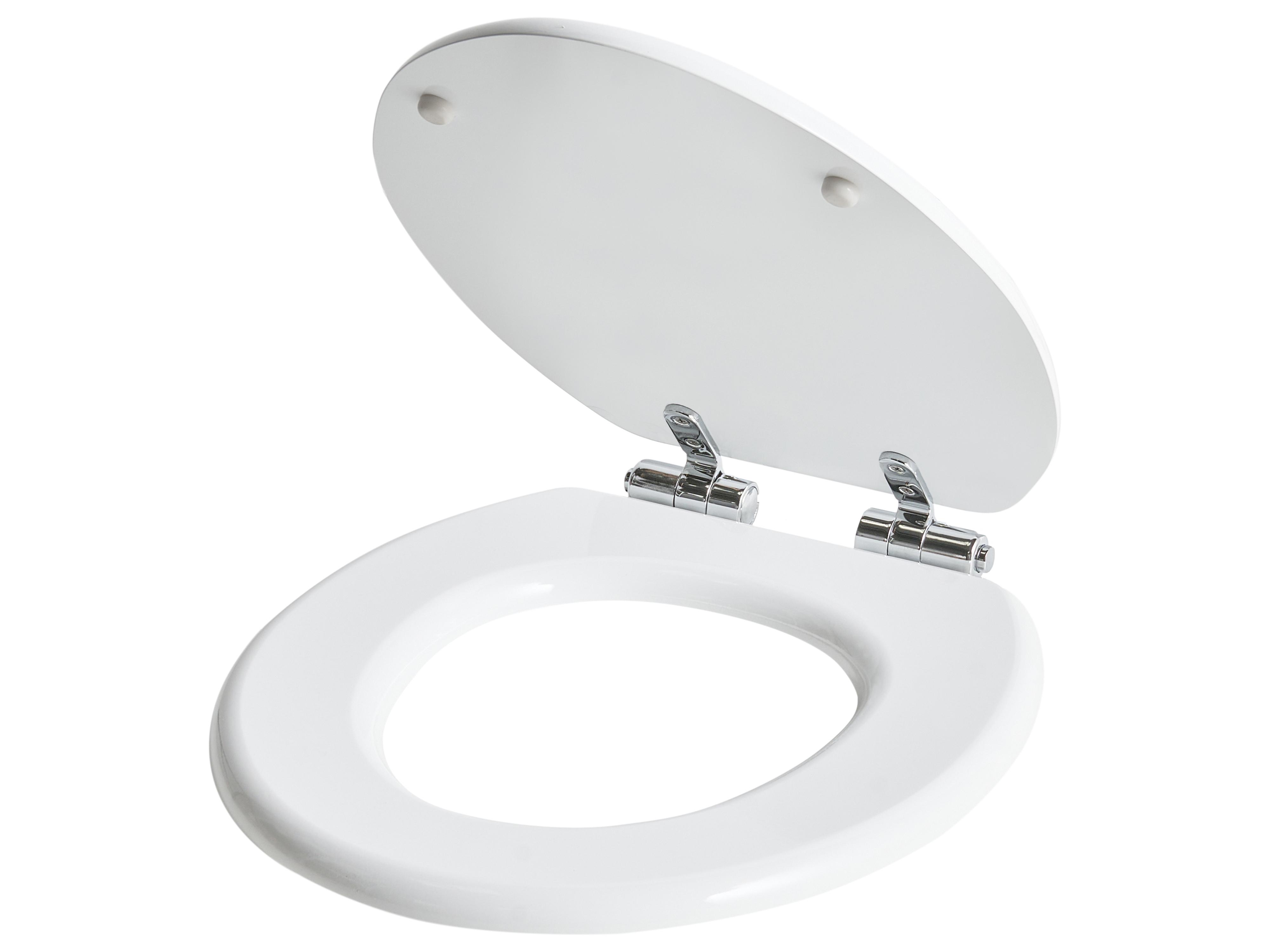 Toiletbril MAZARUNI soft-close MDF Wit