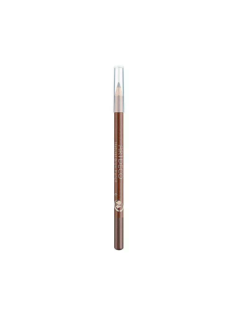 ARTDECO GREEN COUTURE Augenbrauenstift - Natural Brow Pencil ( 6 Dark Oak )  hellbraun