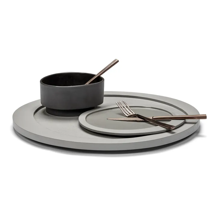 Valerie Objects Assiette Maarten Baas | Gris clair