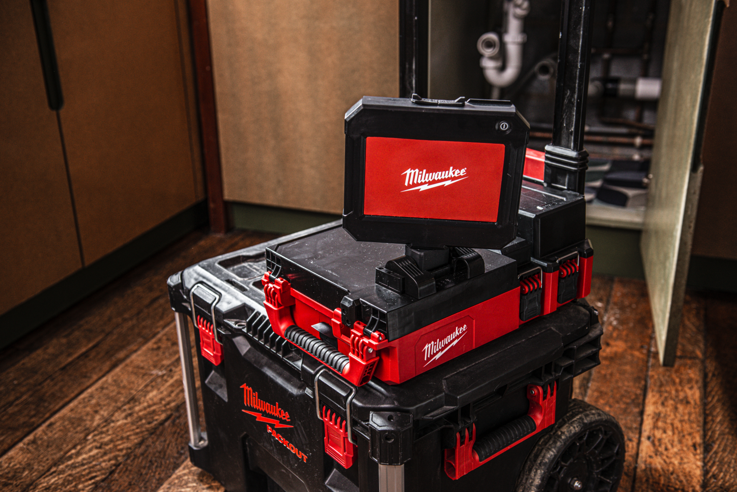 Milwaukee M12 POSIC-0 12V Li-ion accu Packout riool inspectiecamera - 23m - 18mm HD Camera
