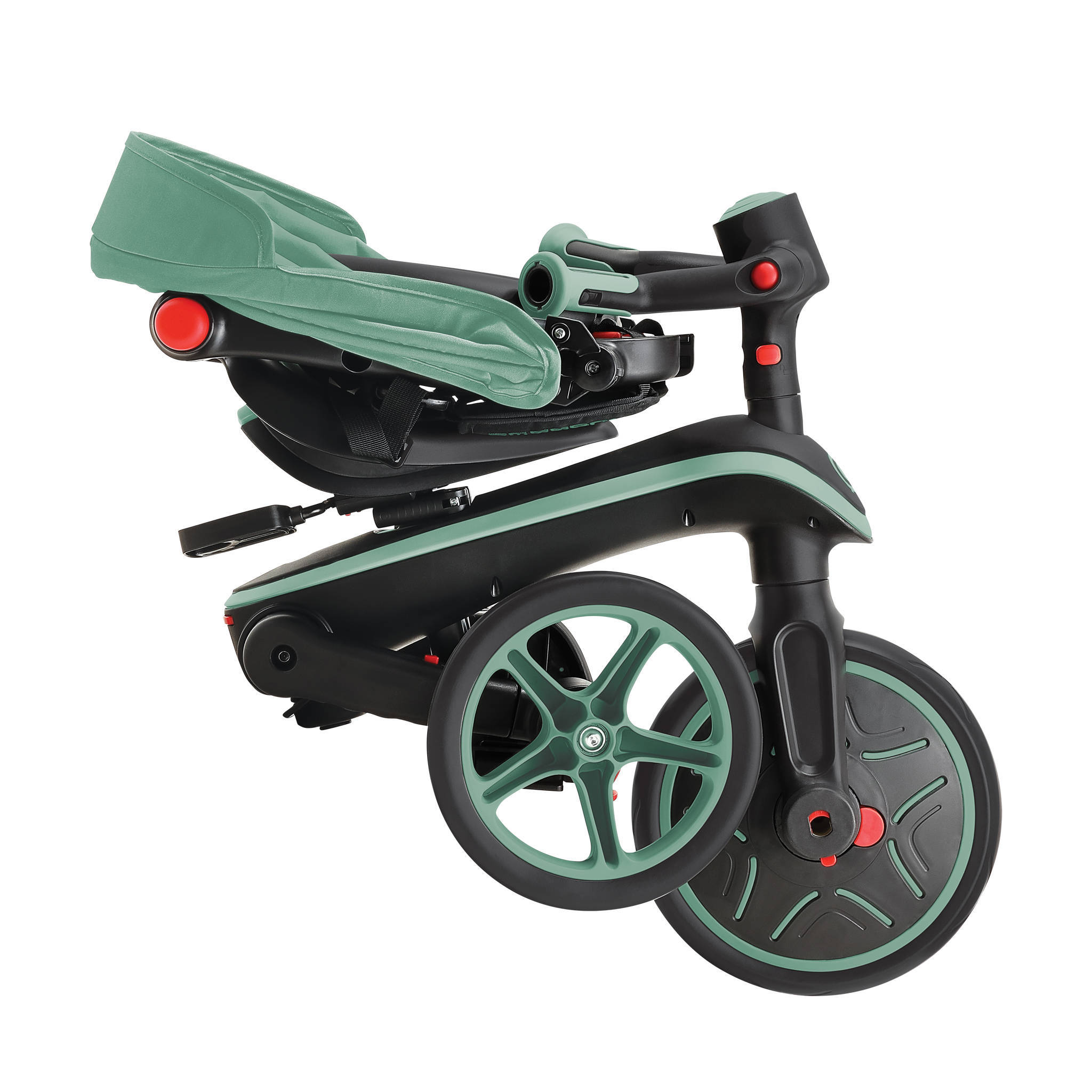 Globber Trike Foldable 4 in 1 Olive