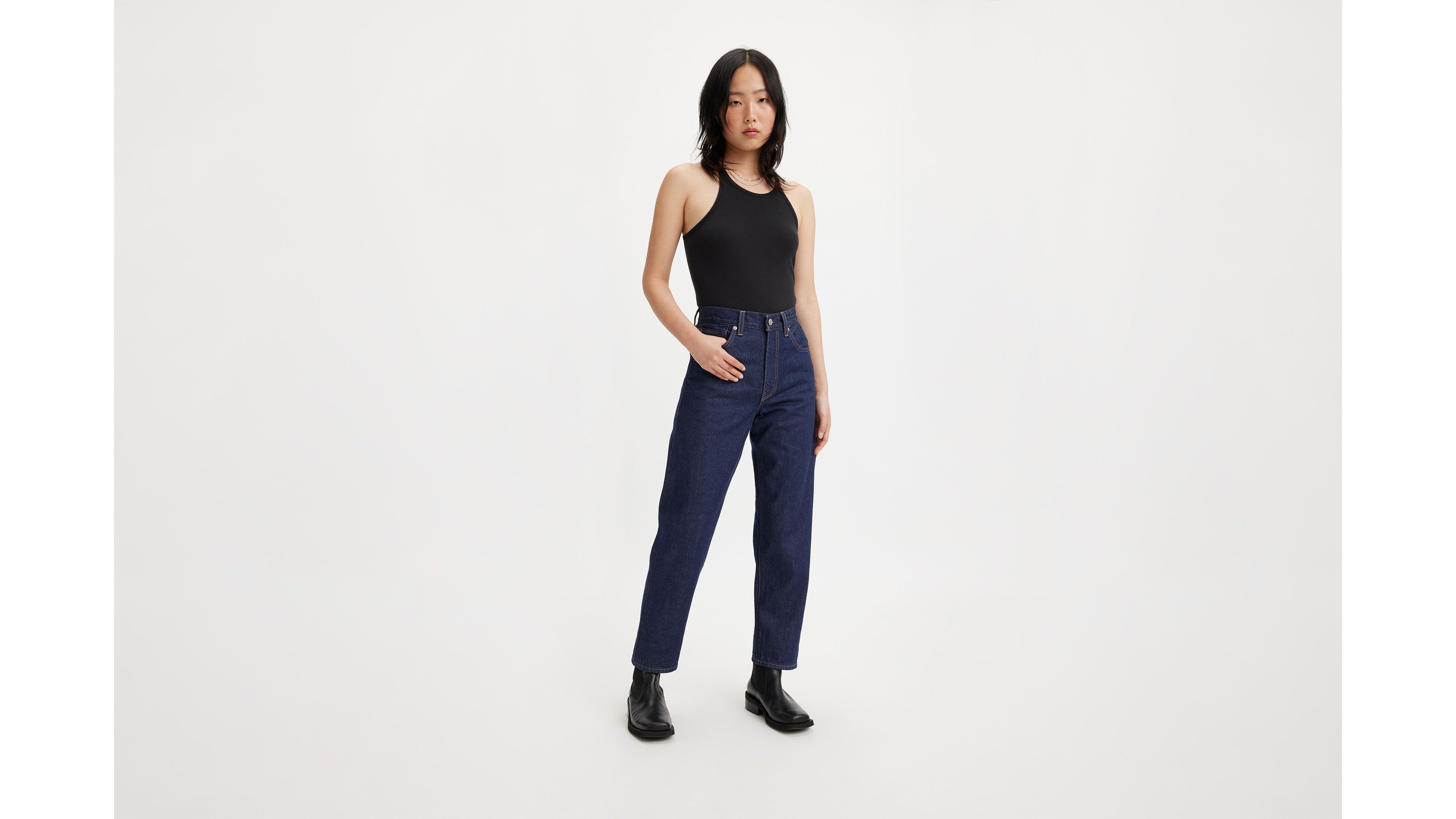 Jean Levi's® Column - Moj Column Dark Rinse - Bleu