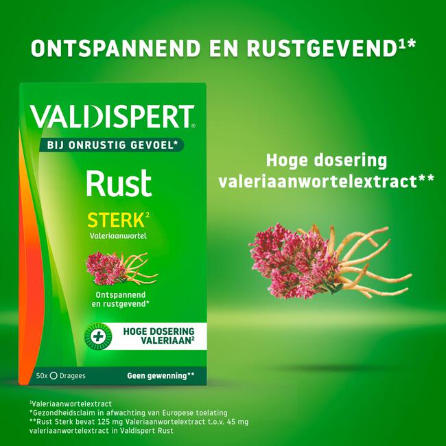 Valdispert Rust Sterk 50 tabletten