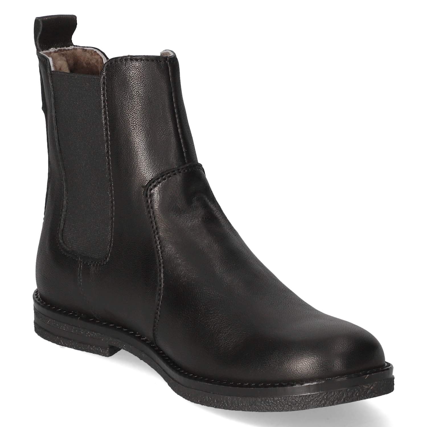bisgaard Stiefeletten MADIA LAMB - black