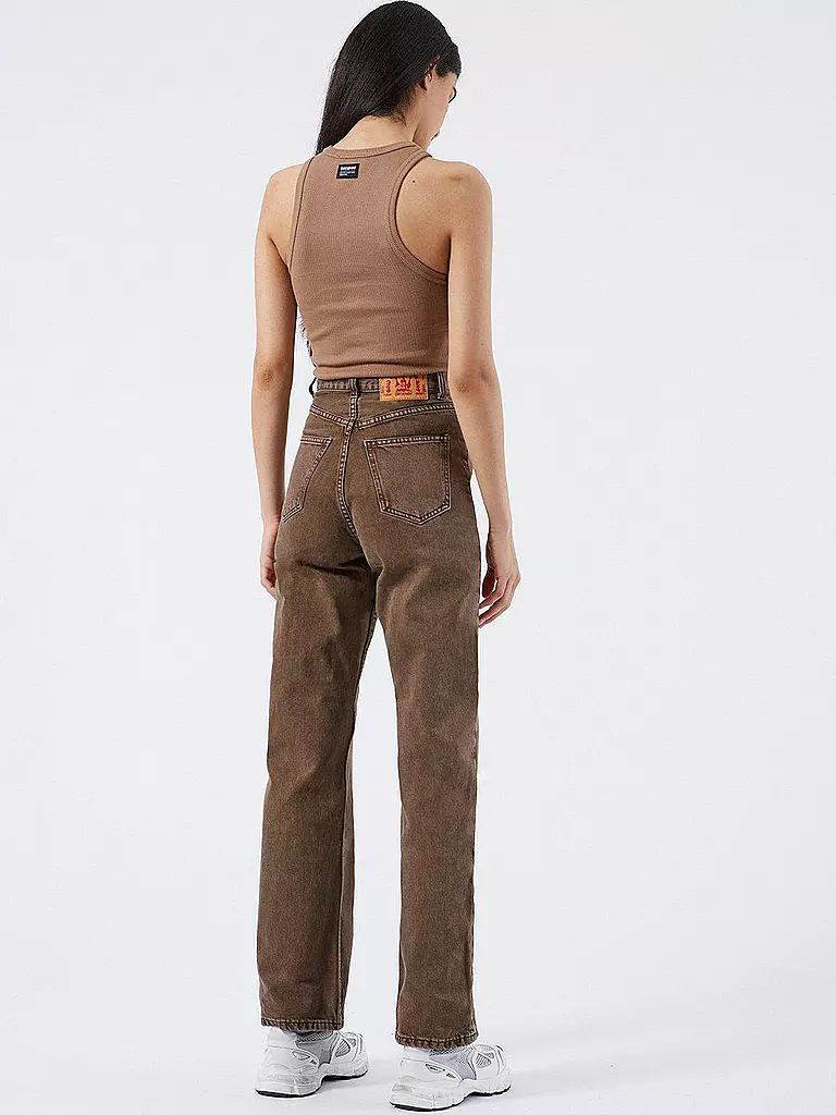 DR.DENIM Jeans Wide Fit ECHO braun
