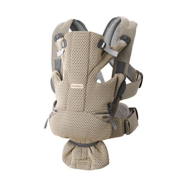 BabyBjörn Draagzak – Move 3D Mesh – Grijs / Beige