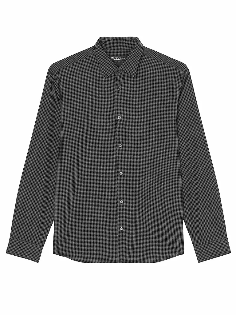 MARC O'POLO Hemd Regular Fit schwarz