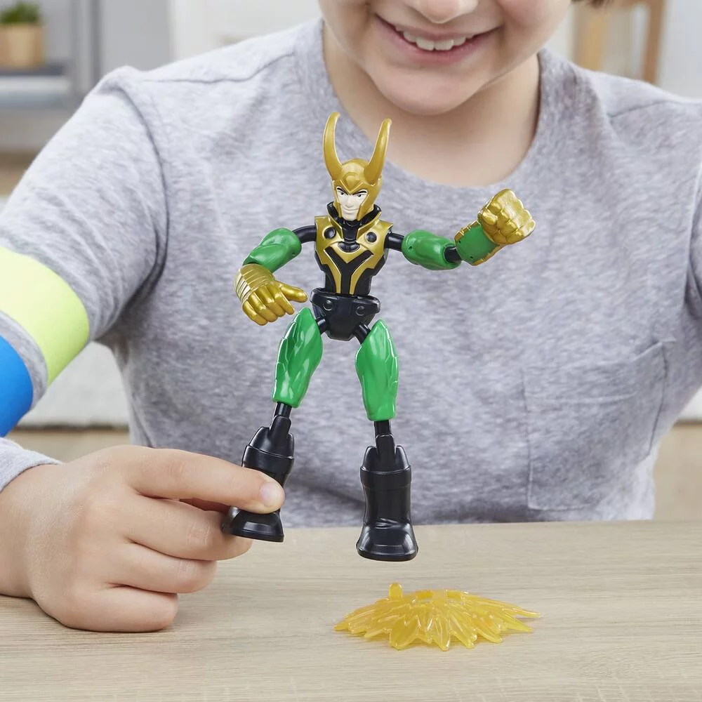 MARVEL - AVENGERS -  THOR - FIGURINE BEND AND FLEX THOR VS LOKI