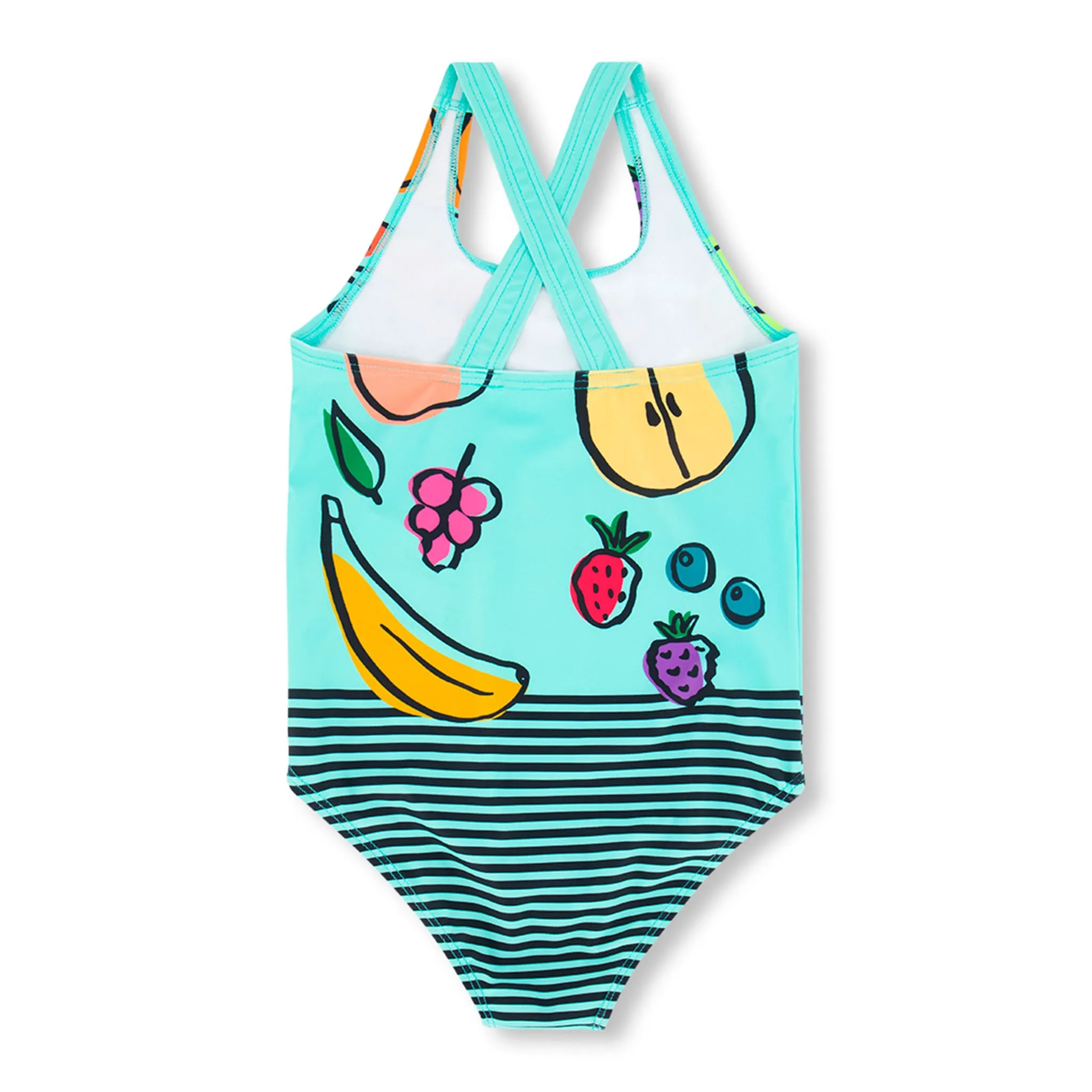Deux par Deux Maillot UV Une Pièce Fruits 7-12ans