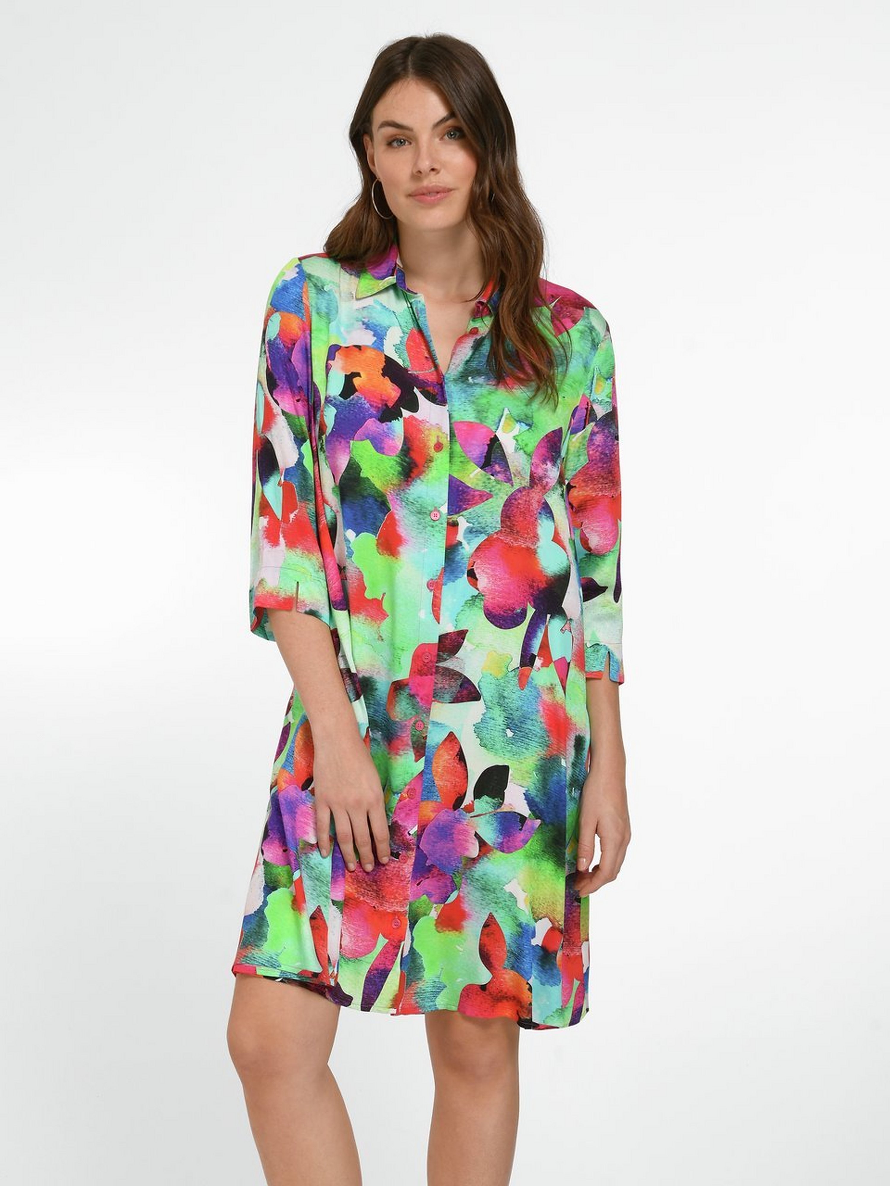 Kleid mit 3/4-Arm