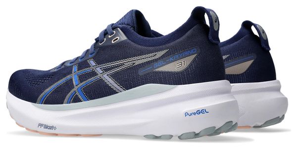 Chaussures Running Asics Gel-Kayano 31 Bleu/Orange Femme