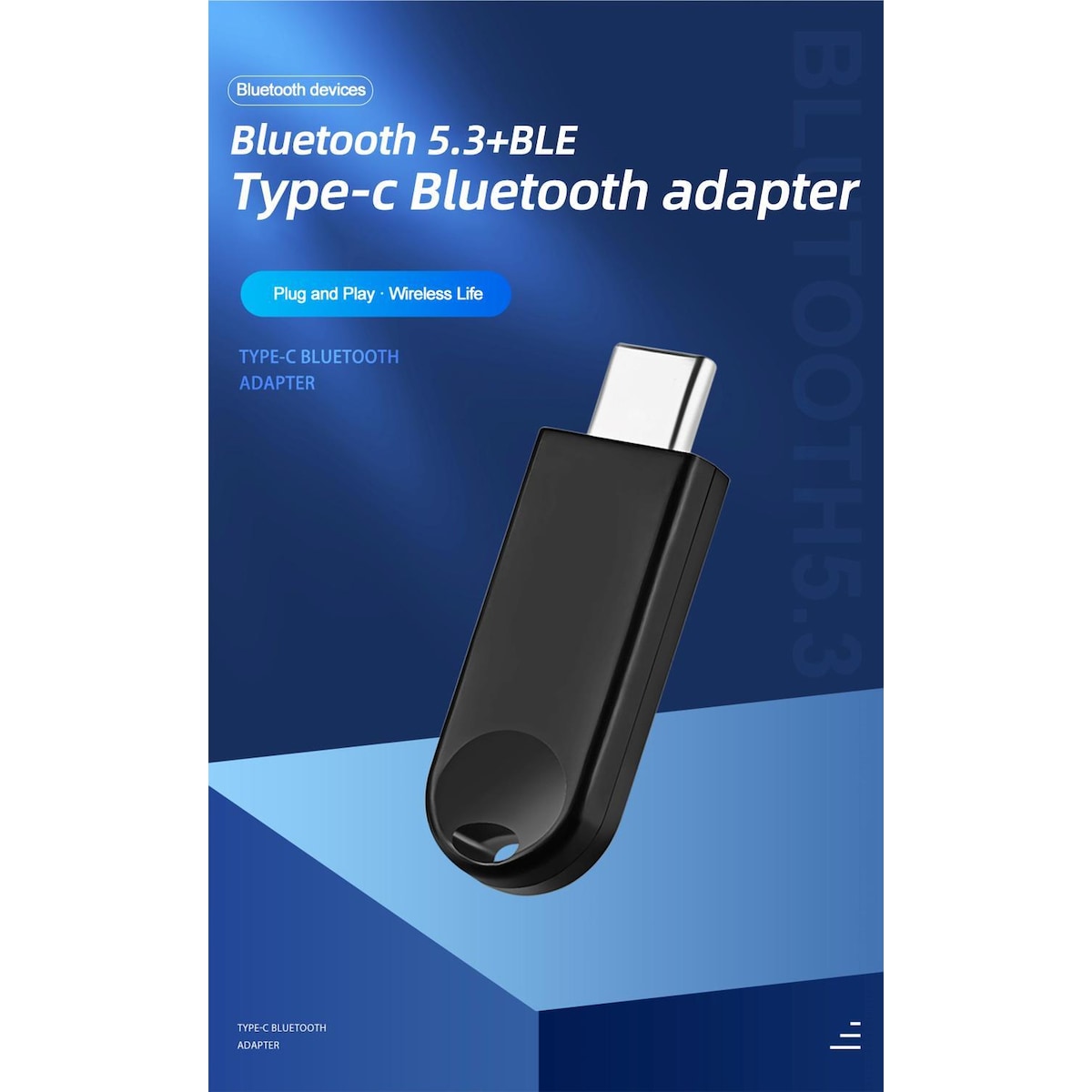 NÖRDIC USB-C Bluetooth 5.3-adapter