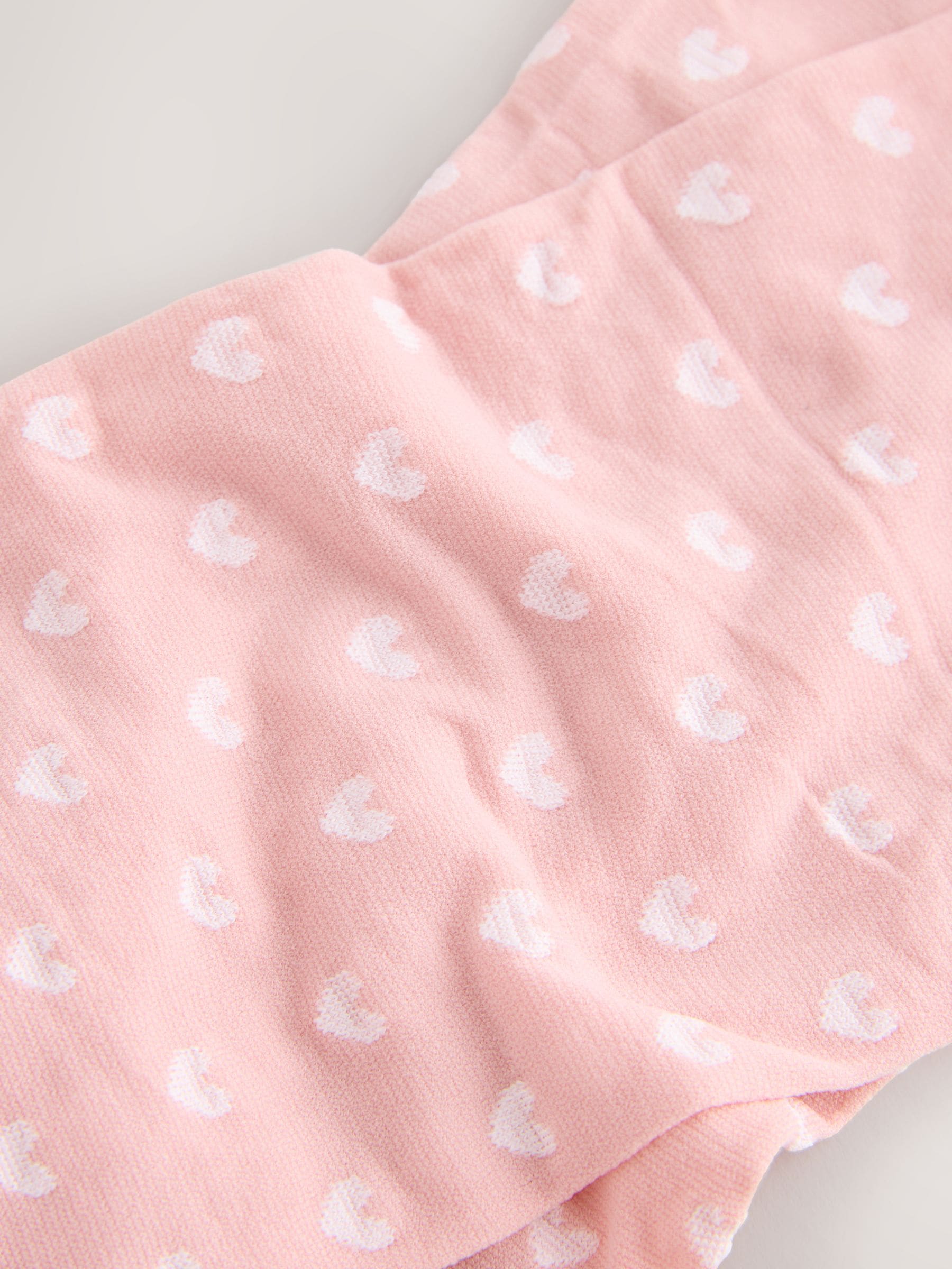 Lichtroze - 40 Denier Heart Tights