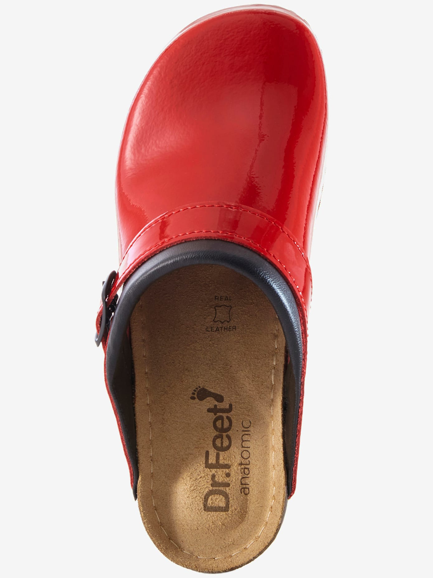 Sabots dessus cuir vachette véritable