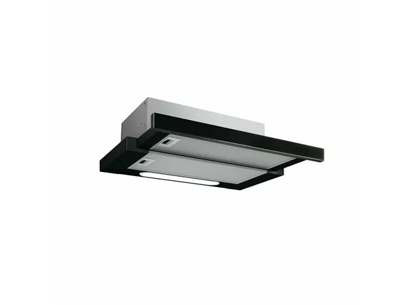 Elica Elite 14 LUX BL/A/60 - Hætte - teleskopisk - bredde: 59.8 cm - dybde: 28 cm - udtrækning og recirkulation (-) - sort