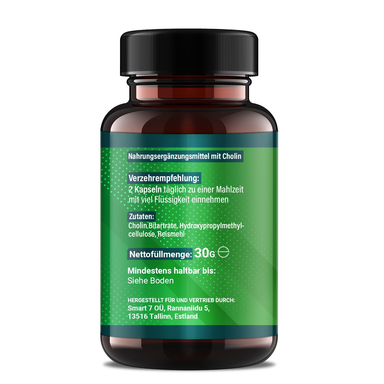 Saint Nutrition® | Cholin Bitartrat | Appetitzügler