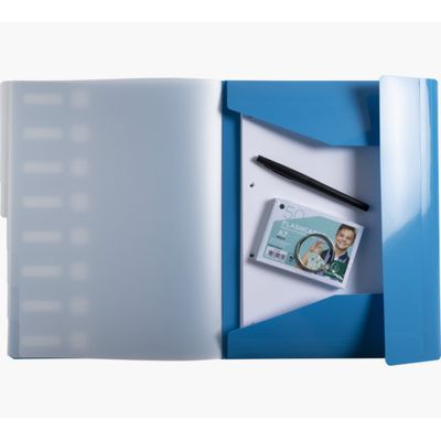 Exacompta BeeBlue - Trieur polypro recyclé 8 positions - A4 - disponible dans différentes couleurs