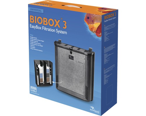 Intern filtersysteem Biobox 3, 2 x 300 W