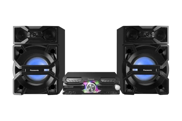 Panasonic SC-MAX3500, Home audio mini system, Sort, 2000 W, 3-vejs, FM, 4 GB