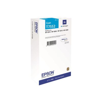 Epson T7552 - cyan - cartouche d'encre originale
