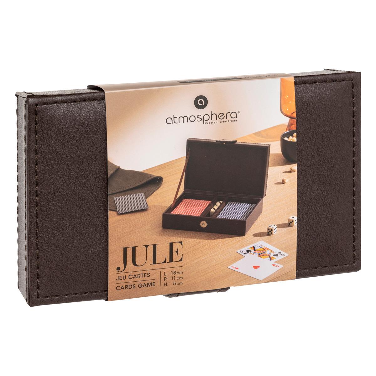 JEU DE CARTES JULE 19X12X5CM