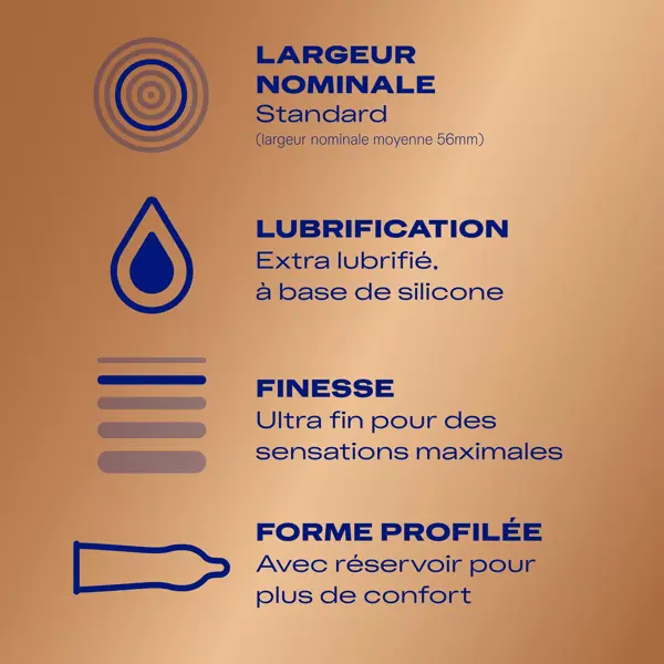 Durex Nude Extra Lubrificação Sensação Pele com Pele 8 Camisinhas Ultrafinas