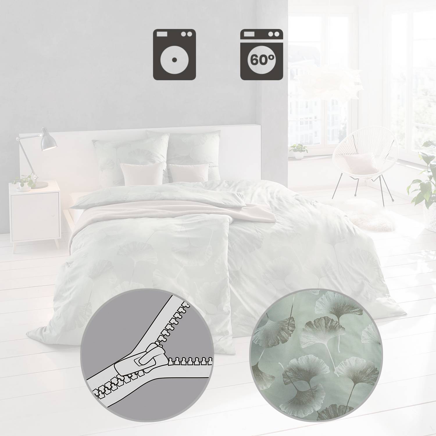 Estella Mako-Interlock-Jersey Bettwäsche 