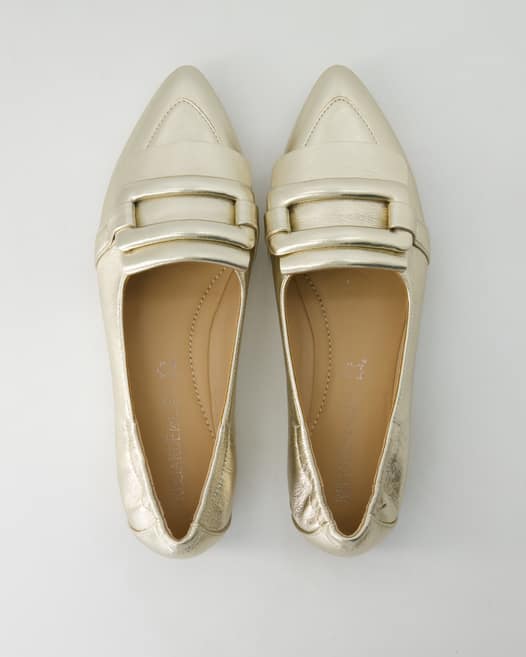Regarde Le Ciel Jeanine 02 Ballerinas in Gold