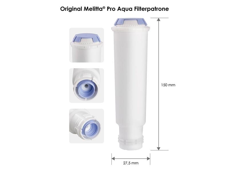 Melitta Filterpatrone Pro Aqua Filterpatrone für Kaffeevollautomaten