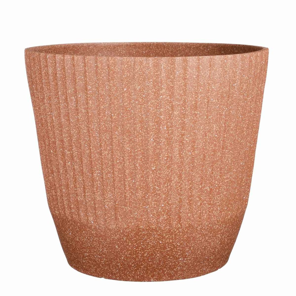 Mica decorations jardinière rio - 45x45x40 cm - pe - terre cuite