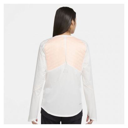 Veste thermique Nike Storm-Fit ADV Run Division Blanc Rose Femme