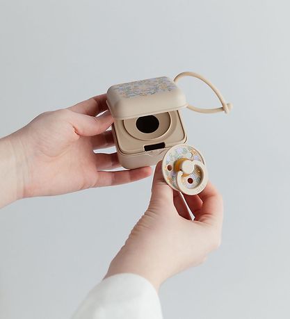 BIBS X Liberty Schnullerbox - 7x5 cm - Cream Vanilla