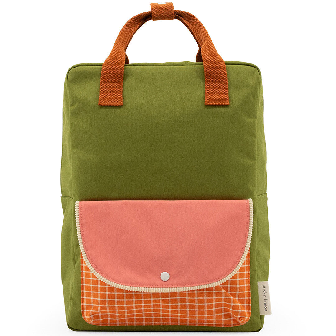 Sticky lemon rugzak envelope green - 38 cm