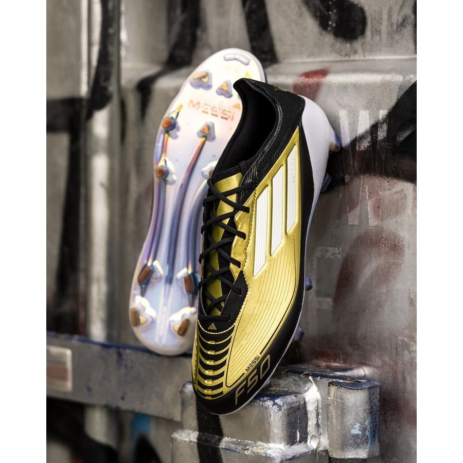 adidas F50 Messi Elite FG Triunfo Dorado - Doré/Blanc/Noir