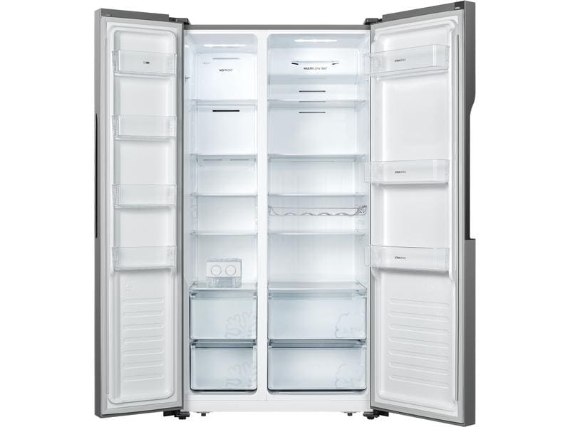 Gorenje Foodcenter NRS 918 EMX-CH Silber Side by Side Kühl- und Gefrierteil